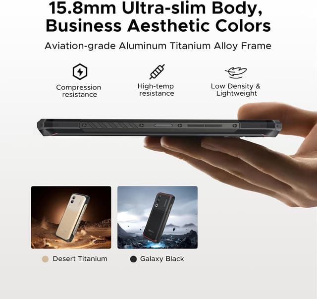 Thumbnail 4 de DOOGEE Blade 20 Turbo 10300mAh Rugged Phone