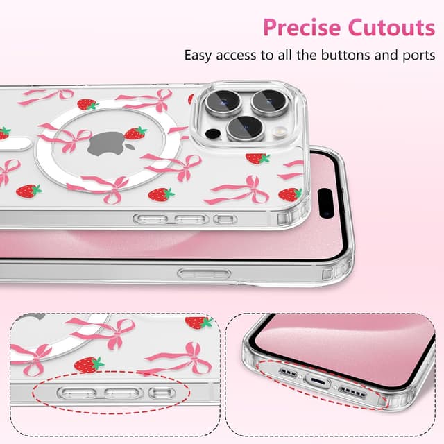 Detalle 2 de ZTOFERA Magnetische Hülle für iPhone 14 Pro Max