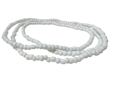 Detalle de Collar Obbatalá 40 cm de pureza