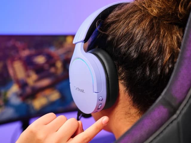 Thumbnail 8 de Trust Fayzo GXT491 kabelloses Headset (Violett) für PC oder PlayStation