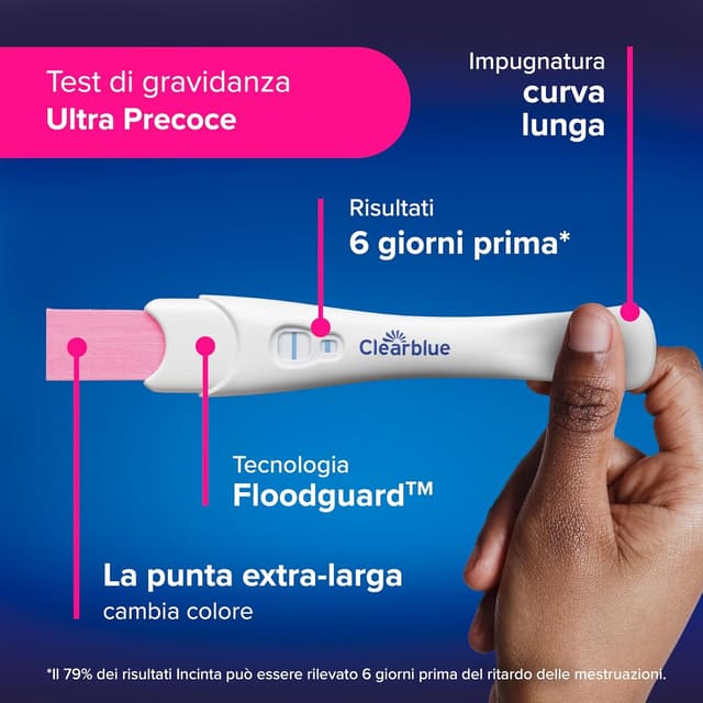 Thumbnail 3 de Clearblue Ultra Precoce 2 Test di gravidanza 🧪