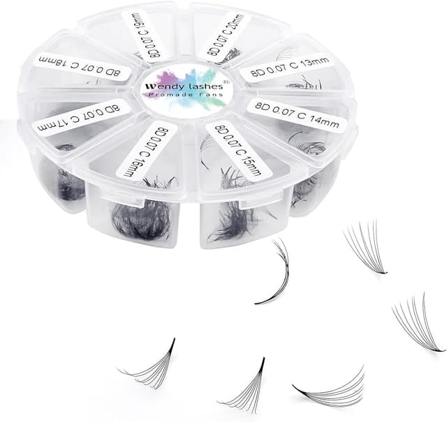 Thumbnail 1 de Volume Russes Cils 500 Fans 8D ⚙