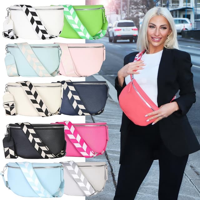 Thumbnail 6 de simaranda Bauchtasche Damen Stylisch