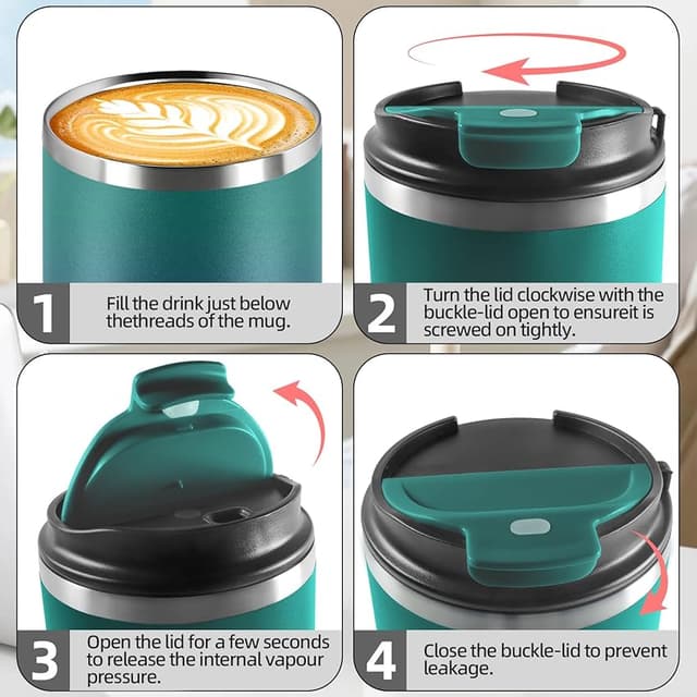 Thumbnail 4 de HoneyHolly Termo Cafe 600 ML — vaso térmico para coche