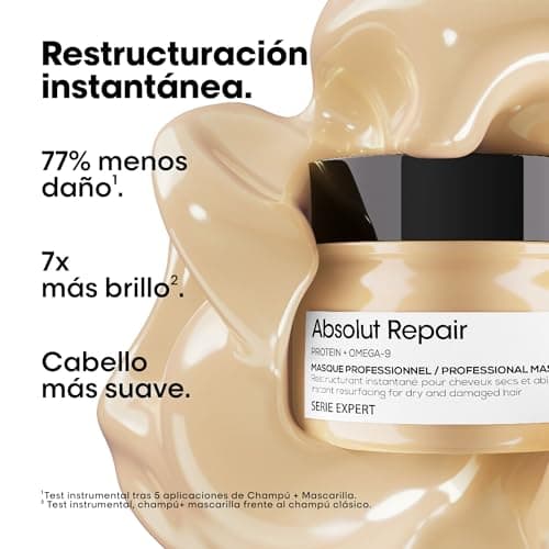 Detalle 2 de Absolut Repair 250 ml Reconstructor L’Oréal 💇♀