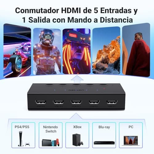 Thumbnail 1 de UGREEN HDMI Switch 4K 60Hz con mando