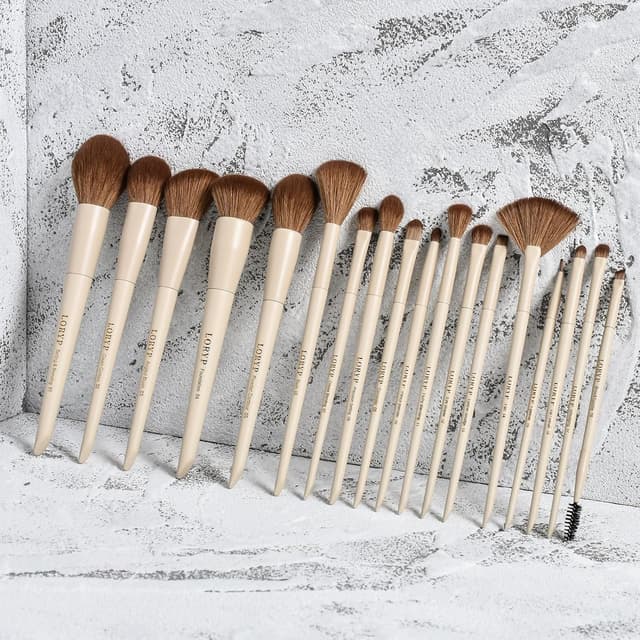 Thumbnail 5 de LORYP 18-piece makeup brush set with case ๐จ