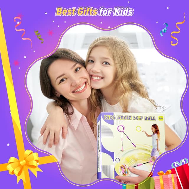 Thumbnail 5 de Hot Bee Ankle Skip Ball with Counter 1 ⛹️♀