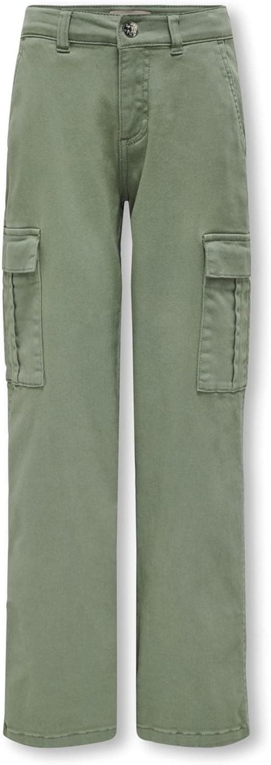 Detalle de ONLY Girl Cargo-Hose KOGYARROW-VOX, gerade geschnittene Cargo-Hose
