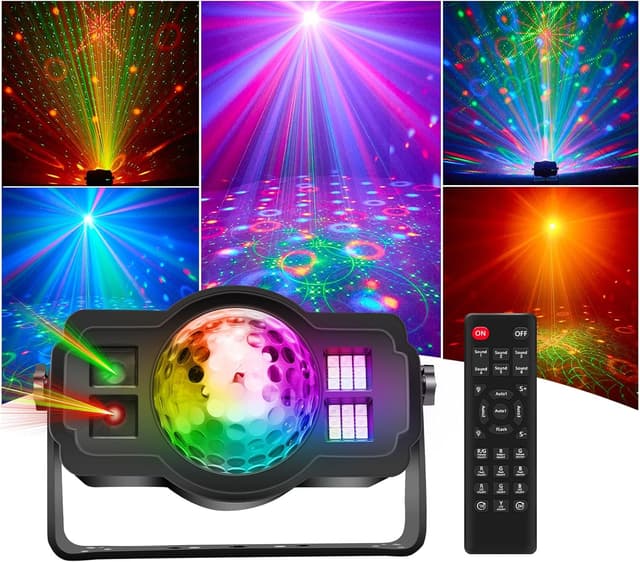 Thumbnail 5 de Disco Ball Light mini LED party strobe 1x 🎉