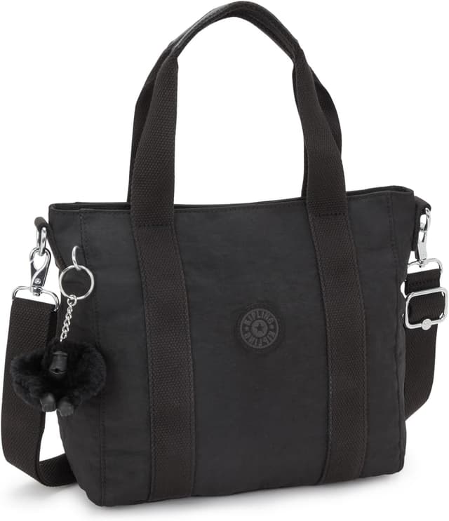Imagen de Kipling Asseni Mini bolso pequeño Black Noir 👜 en OfertitasTOP