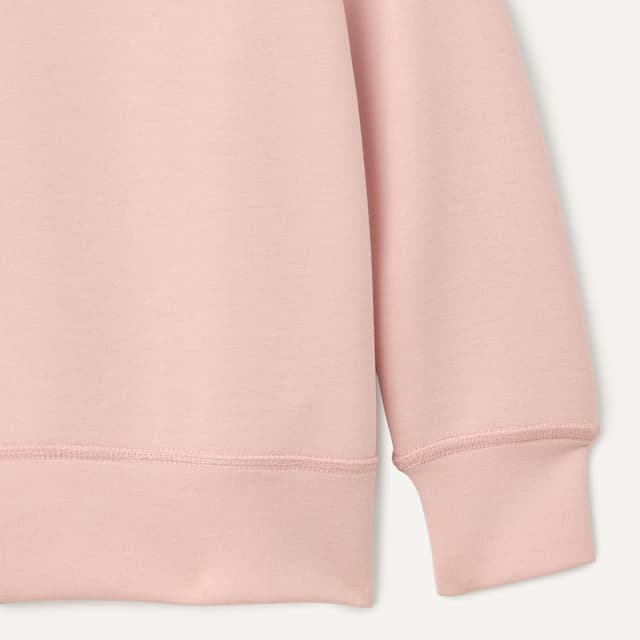 Detalle de Amazon Essentials Active Sweat Girls' Relaxed-Fit Crewneck Hoodie