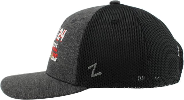 Detalle de Ohio State Buckeyes National Champs 2024 Football Adjustable Snapback Hat (Black) – Officially Licensed