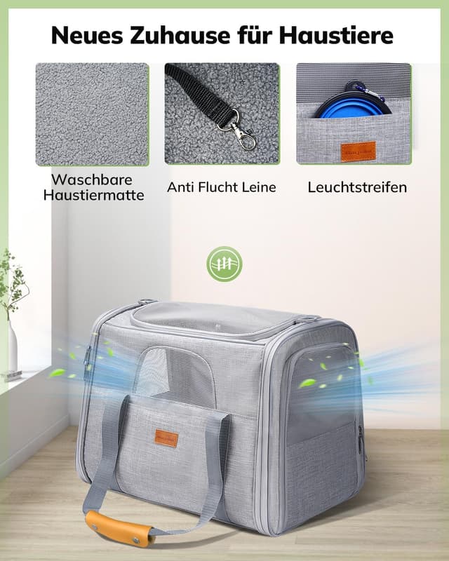 Thumbnail 4 de Morpilot Katzen Transportbox 46,5x32x36 cm