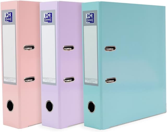 Detalle de Oxford A4 lever arch files, 560 sheet capacity