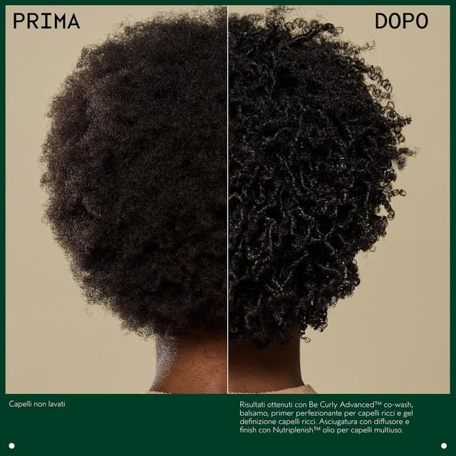 Detalle de Aveda Be Curly Advanced Co-Wash per ricci, 350 ml: definizione, idratazione e anti-crespo senza solfati e senza siliconi
