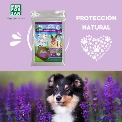 Thumbnail 6 de MENFORSAN Pack 4 collares anti-insectos para perros
