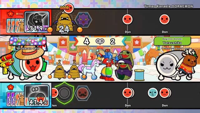Thumbnail 4 de Bandai Namco Taiko no Tatsujin Rhythm Festival — Nintendo Switch