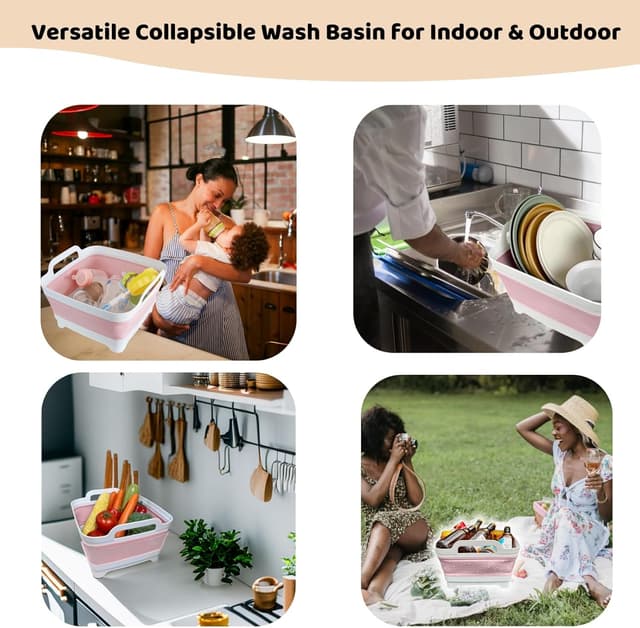 Thumbnail 5 de GIMWA Collapsible Wash Basin 2.4 Gallons