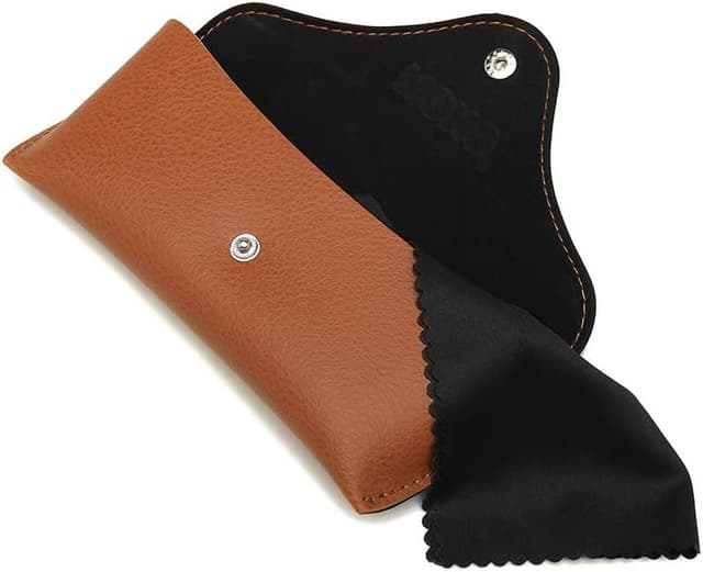 Thumbnail 6 de Kono PU leather glasses case 16 x 6.5cm