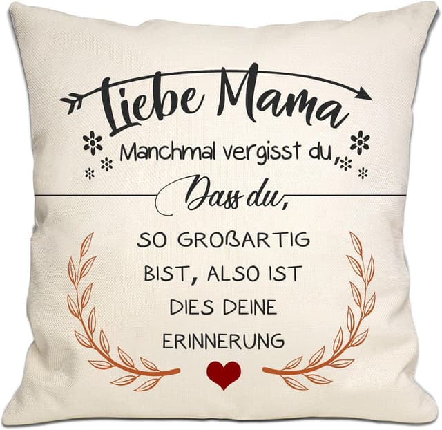 Thumbnail 3 de Bommex Kissenbezug Geburtstagsmotiv 45x45 cm