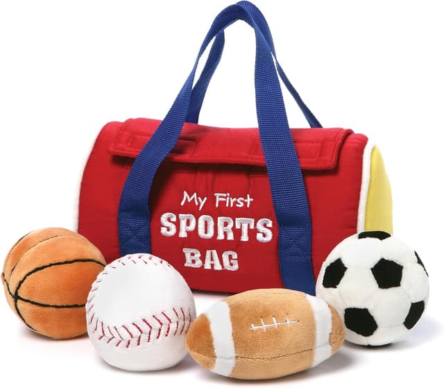 Detalle de GUND My First Sports Bag Plush Playset 8