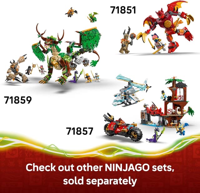 Thumbnail 6 de LEGO NINJAGO 71856 Jay transforming car toy