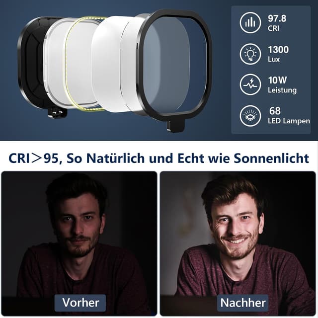 Thumbnail 1 de LitONES Dimmbar Ringlicht 1000 Lumen