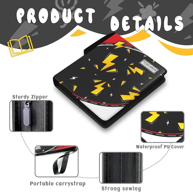 Detalle de Trading Card Binder 9-Pocket 900 Pockets