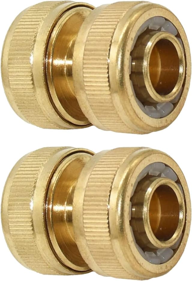 Thumbnail 6 de Hydrogarden 2PC Aquastop Hose Connector (12.5mm–15mm / 1/2”–5/8”) with Aquastop stop valve