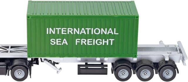 Thumbnail 2 de siku 3921 LKW mit Container 1:50 Gelb Grün