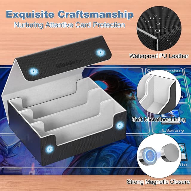 Thumbnail 4 de Mlikero Card Deck Storage Box 1800+