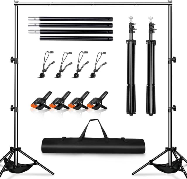 Detalle de Heysliy Backdrop Stand Kit 3m x 2m