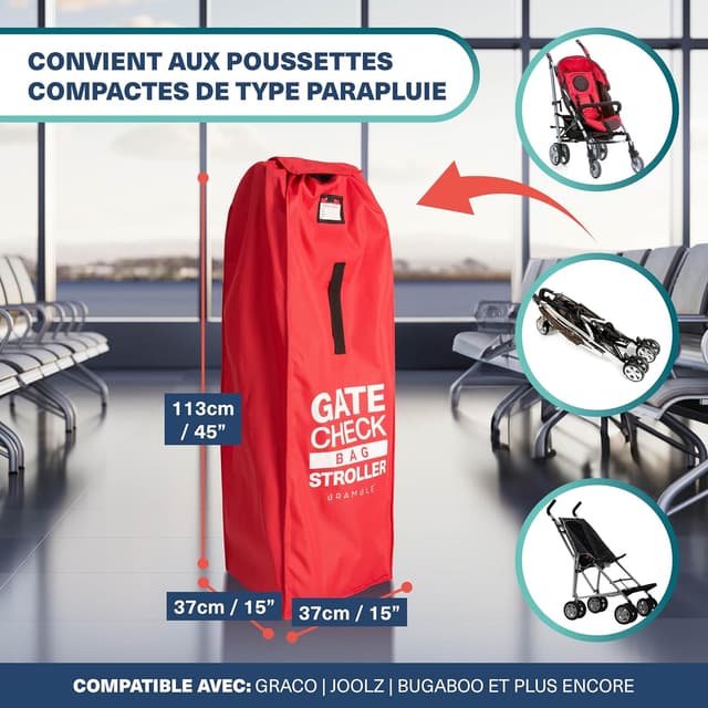 Thumbnail 2 de Bramble Sac de voyage pour poussette 113×37 cm