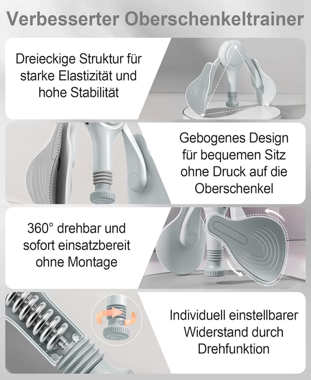 Detalle de Beckenbodentrainer für Oberschenkel 6,8 kg