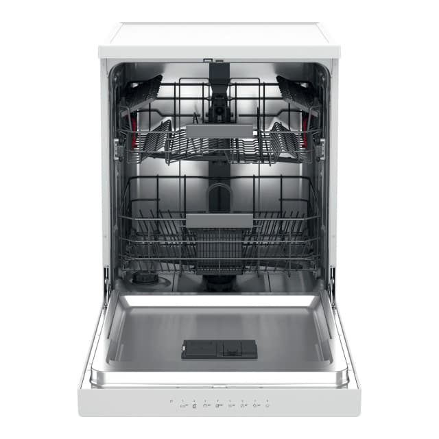 Detalle de Whirlpool WFC 3C34 (reacondicionado grado D) lavavajillas de 60 cm para 14 servicios