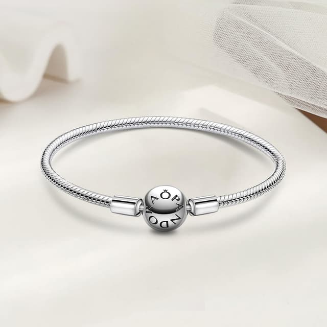 Detalle 2 de Sterling Silber 925 Charm Armband für Damen