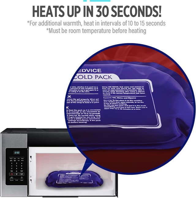 Thumbnail 6 de Reusable Hot and Cold Ice Packs 3-Piece Set 🩹