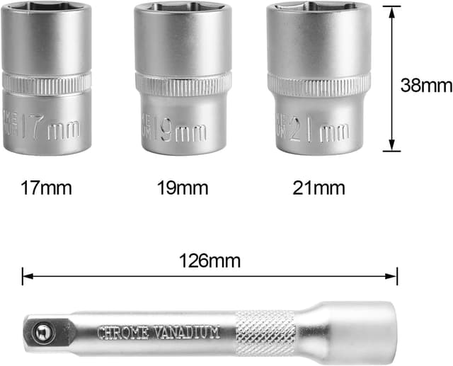 Thumbnail 6 de Hairich Drehmomentschlüssel 1/2 Zoll 20–230 Nm