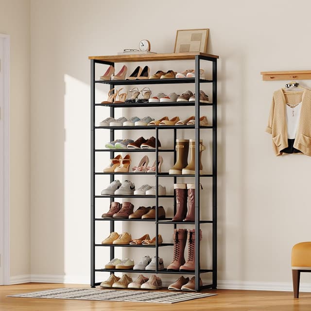 Thumbnail 6 de HOOBRO porte-chaussures 10 niveaux 27-30 paires