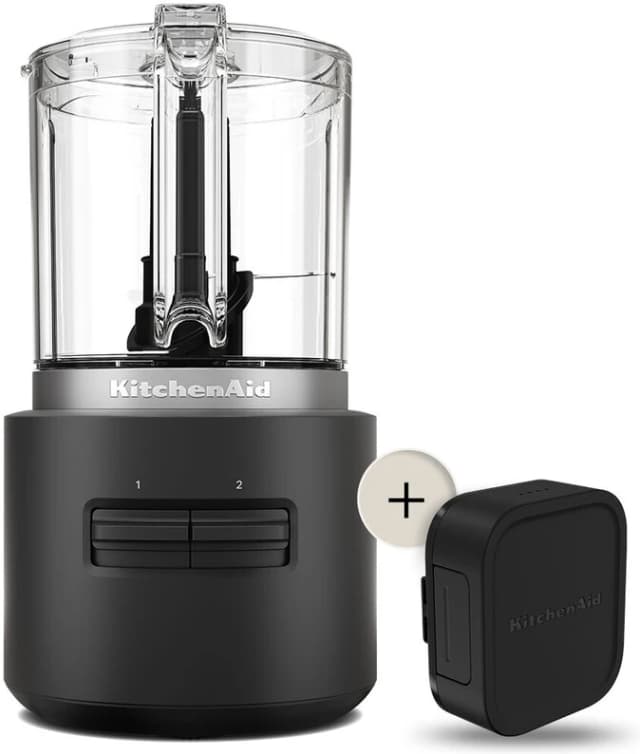 Thumbnail 10 de KitchenAid Go 5KFCR531BM kabelloser Zerkleinerer 25 min