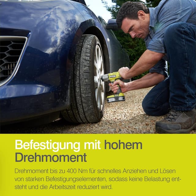 Thumbnail 6 de Ryobi R18IW3-0 Akku-Schlagschrauber 18 V