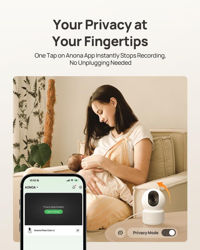 Thumbnail 6 de Anona 4K Indoor Camera 360° Pan-Tilt