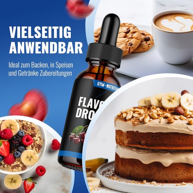 Thumbnail 5 de Gym Nutrition Flavour Drops Zuckerfrei Kirsche