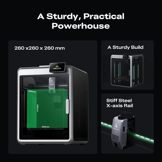 Thumbnail 6 de Creality K2 Combo 260mm Multicolor 600mm/s