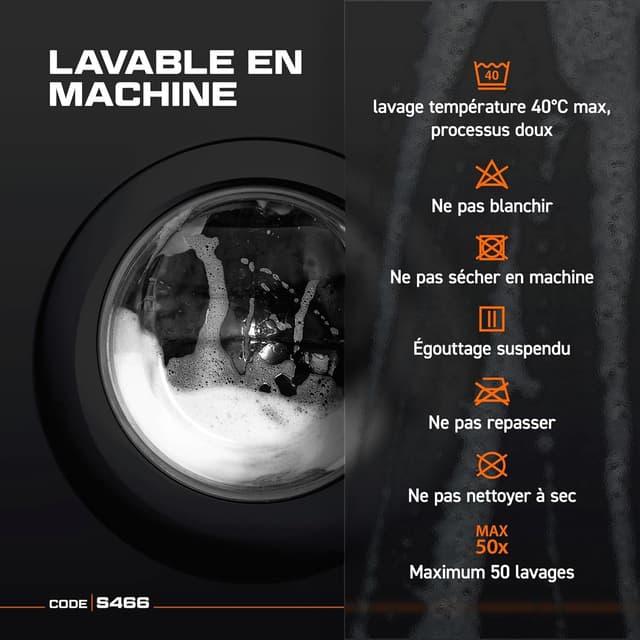 Detalle 1 de Parka bicolore Portwest Parka Bicolore Traffic S466YBRM Jaune/Noir (EN ISO 20471, jusqu’à -40 °C)