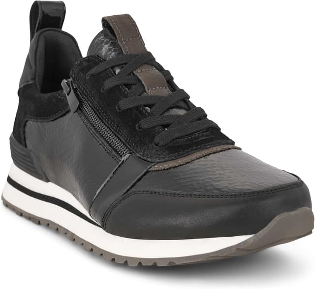 Detalle de Green Comfort Freeness Sneaker Damen mit EnergySole™ Shape Einlegesohle – Leder/Gummi-Sommerschuh mit breiter Öffnung