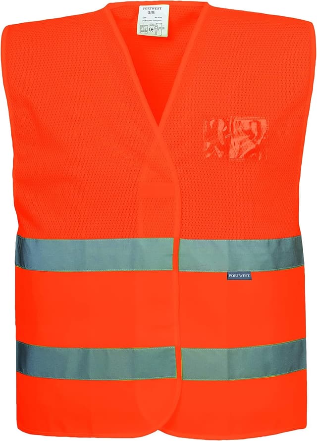 Thumbnail 2 de Portwest C494 Gilet HV Semi-Maille Jaune XX/3X