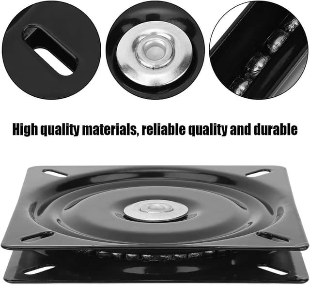 Detalle de Plateau tournant à roulement à billes 360° LZYKJGS, 177 x 177 x 28 mm