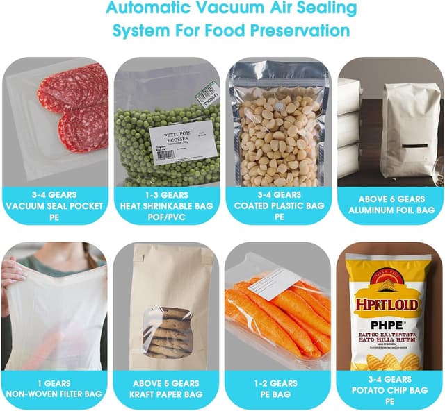 Thumbnail 5 de METRONIC Impulse Sealer 8 inch Manual Heat Sealer